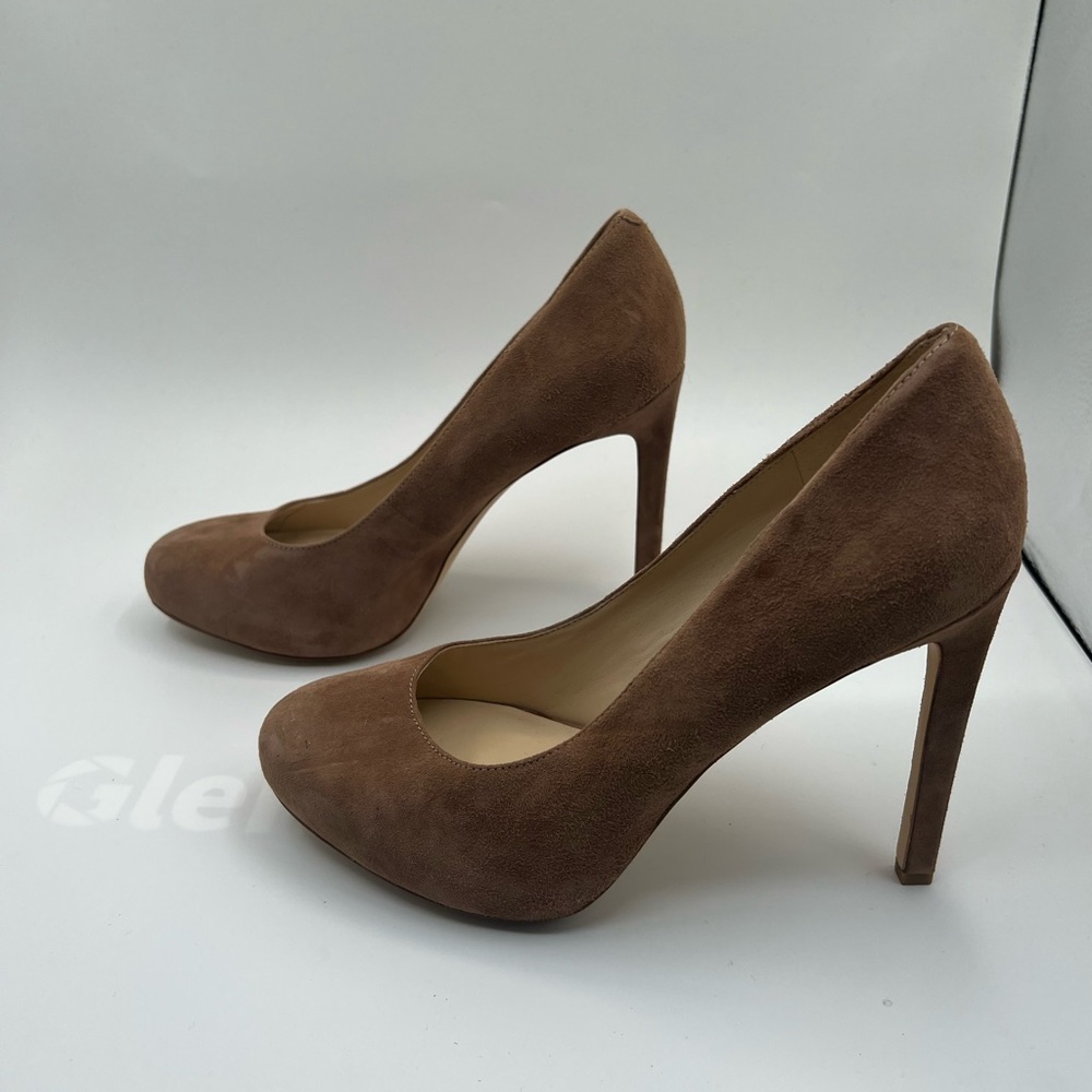 🤎 Nine West Classic Suede High Heel Pumps